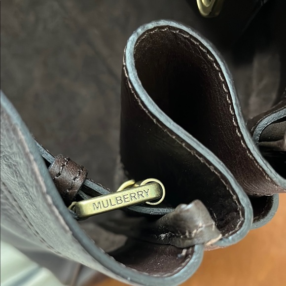 Mulberry Rich Chocolate Leather Shoulder Bag - Picture 9 of 12